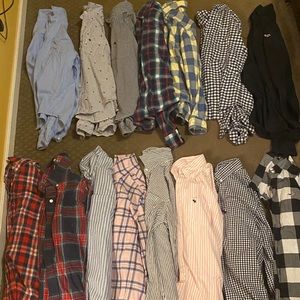 Abercrombie and Hollister men’s shirts
